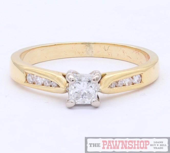 Modern 0.35ct TDW Diamond Solitaire Ring - $3,500