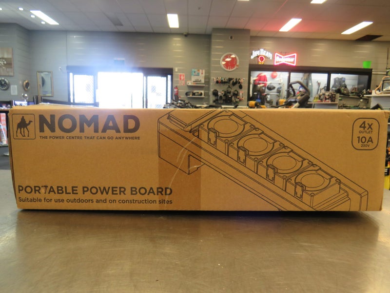 Nomad Portable Power Board 10A!! 4 Outlet!!