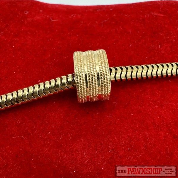 Michael Hill 10ct Yellow Gold Patterned Charm